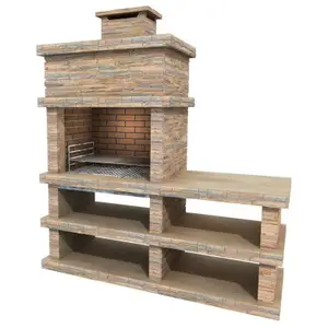 Callow Mediterrani Stone Masonry BBQ