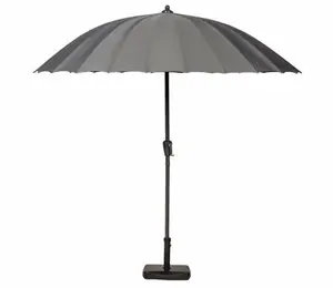 Royalcraft 2.7m Solar LED Aluminium Parasol